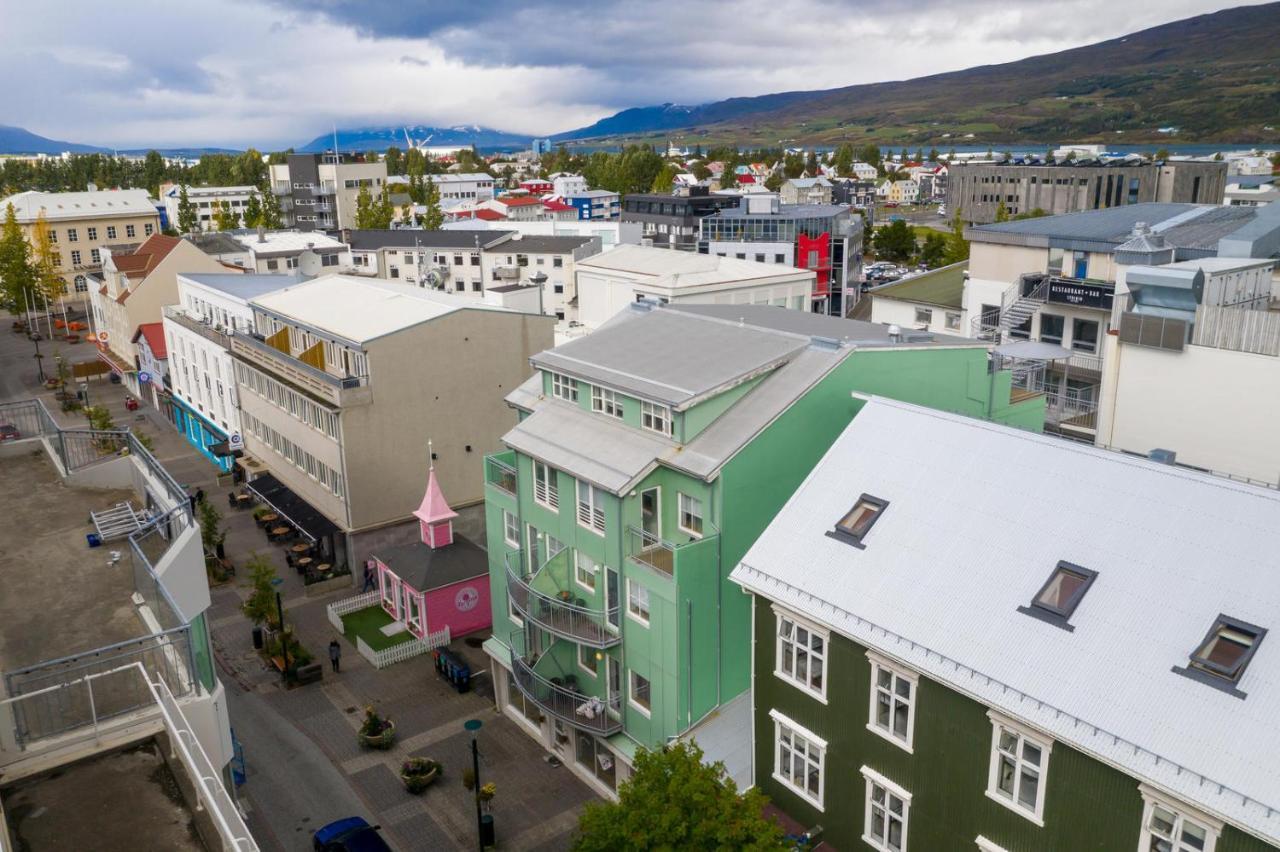 Hafnarstraeti 100, Downtown Apartment Akureyri Exteriör bild
